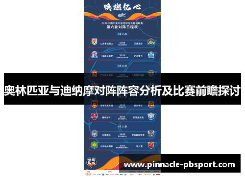 奥林匹亚与迪纳摩对阵阵容分析及比赛前瞻探讨